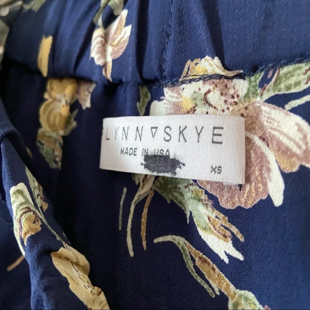 LIKE NEW Louie Mini Dress Off Shoulder Deep Blue Size XS Long - Picture 9 of 12